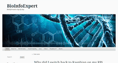 Desktop Screenshot of bioinfoexpert.com
